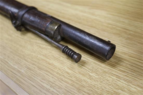 A 19th century Indian copy of an English Rifle